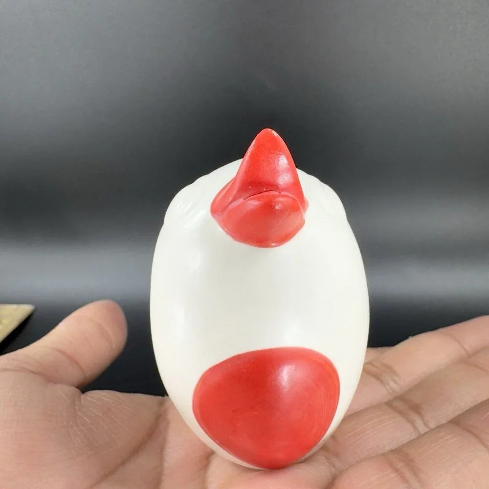 Target Ceramic Bird Salt And‎ Pepper Shaker Set 2 Shakers Red Yellow Painted Set